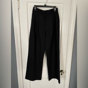 Abercrombie & Fitch Black Wide-Leg Pants Women’s Size 8